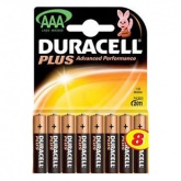 DURACELL PLUS 6+2 AAA ALKALN PL