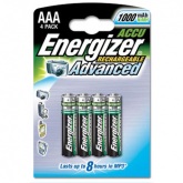 ENERGIZER HR03 INCE KALEM PIL -AAA- 4L 1000 MAH ARJ OLABLR PLLER