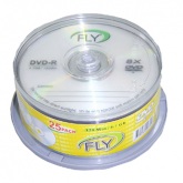 FLY 8X DVD-/+R 25|L CAKE BOX