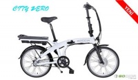 Goccia City Zero Katlanabilir Elektrikli Bisiklet (beyaz)