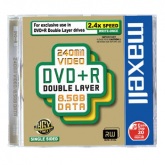 MAXELL 2 4X DVD+R 8,5 DUAL-LAYER TEKL KUTU