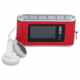 Orite MP-10 1 GB Mp3 Player (Red)