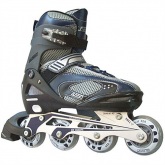 Paten / Ayak Numaras Ayarlanabilir Inlne Skates ( 34 / 37 Lacivert Siyah- Abec 7 Rulman-silikon Teker)