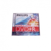 PHILIPS 2,4x DOUBLE LAYER DVD+R TEKL PAKET