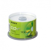 SONY 50CDQ80NSPMD 700 MB SPINDLE CD-R 50|L PAKET