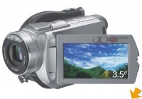 Sony DCR-DVD505 Video Kamera (Trke Men)