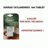 Sukrax® Tatlandrc 100 Tablet (aspartam Ve Sakkarin ermez)