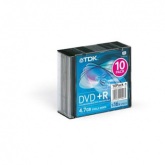 TDK 16X DVD-R SLIMCASE 10LU PAKET