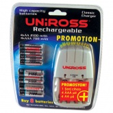 Uniross arj Cihaz RC104182 700mAH-2000mAH (4ince,4kalem p)