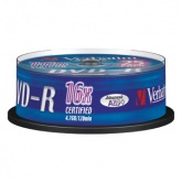 VERBATIM 16X DVD-R 25|L CAKEBOX