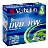 VERBATIM 2X DVD-RW 1 46GB MINI 5|L SLIM JEWELCASE