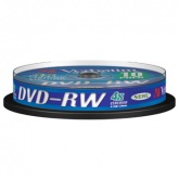 VERBATIM 4x DVD-RW 4,7GB 10|LU CAKEBOX