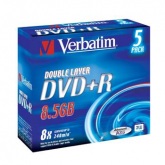 VERBATIM 8X DVD+R DOUBLE LAYER 8,5GB TEKL